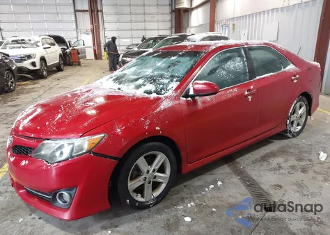 2013 Toyota Camry Se from USA, damaged, VIN 4T1BF1FK3DU657147